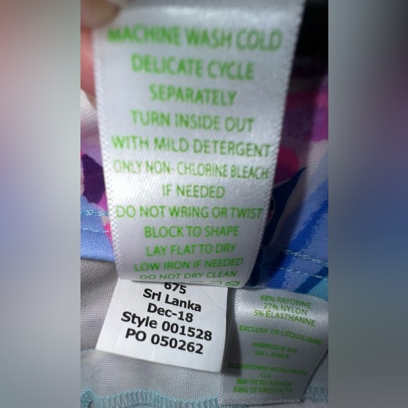 Lilly Pulitzer Kelly Knit Skinny Ankle Pants Mr Peacock Tweethearts SIZE 0 EUC - Picture 7 of 11